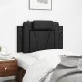 Gepolstertes Bettkopfteil aus schwarzem Kunstleder, 90 cm von , Kopf- und Fußteile - Ref: Foro24-374767, Preis: 40,05 €, Raba...