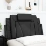 Gepolstertes Bettkopfteil aus schwarzem Kunstleder, 90 cm von , Kopf- und Fußteile - Ref: Foro24-374767, Preis: 40,05 €, Raba...