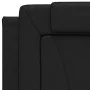 Gepolstertes Bettkopfteil aus schwarzem Kunstleder, 90 cm von , Kopf- und Fußteile - Ref: Foro24-374767, Preis: 40,05 €, Raba...