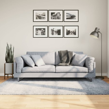 Alfombra peluda de pelo largo moderna PAMPLONA azul 140x200 cm de , Alfombras - Ref: Foro24-375323, Precio: 56,39 €, Descuent...