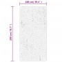 Alfombra peluda de pelo largo moderna PAMPLONA dorado 100x200cm de , Alfombras - Ref: Foro24-375342, Precio: 37,22 €, Descuen...