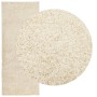 Alfombra peluda de pelo largo moderna PAMPLONA dorado 80x200 cm de , Alfombras - Ref: Foro24-375340, Precio: 33,19 €, Descuen...