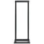 Leñero con base acero negro 37x37x113 cm de vidaXL, Bolsas y soportes de leña - Ref: Foro24-284702, Precio: 49,60 €, Descuent...