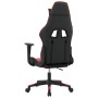 Silla gaming de masaje cuero sintético negro y rojo de , Sillones para videojuegos - Ref: Foro24-345446, Precio: 117,62 €, De...