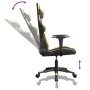 Silla gaming de masaje cuero sintético negro y dorado de , Sillones para videojuegos - Ref: Foro24-345425, Precio: 116,84 €, ...