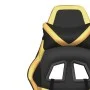 Silla gaming de masaje cuero sintético negro y dorado de , Sillones para videojuegos - Ref: Foro24-345425, Precio: 114,57 €, ...