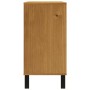 Cómoda FLAM madera maciza de pino 110x40x80 cm de , Cajoneras - Ref: Foro24-376070, Precio: 229,73 €, Descuento: %