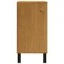 FLAM chest of drawers solid pine wood 110x40x80 cm by , Drawers - Ref: Foro24-376070, Price: 225,44 €, Discount: %