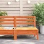 Sofá de jardín sin reposabrazos madera maciza pino marrón cera de , Sofás modulares de exterior - Ref: Foro24-837995, Precio:...