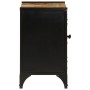 Armario de lavabo de baño hierro y madera mango 55x35x60 cm de , Muebles de baño - Ref: Foro24-358564, Precio: 181,04 €, Desc...