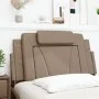 Gepolstertes Bettkopfteil aus Cappuccino-Kunstleder, 100 cm von , Kopf- und Fußteile - Ref: Foro24-374778, Preis: 39,43 €, Ra...