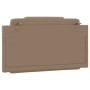 Cabecero de cama acolchado cuero sintético capuchino 100 cm de , Cabeceros y pies de cama - Ref: Foro24-374778, Precio: 40,03...