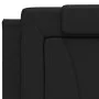 Black synthetic leather padded bed headboard 200 cm by , Headboards and footboards - Ref: Foro24-374814, Price: 66,80 €, Disc...