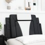 Cabecero de cama acolchado cuero sintético negro y blanco 80 cm de , Cabeceros y pies de cama - Ref: Foro24-374765, Precio: 2...