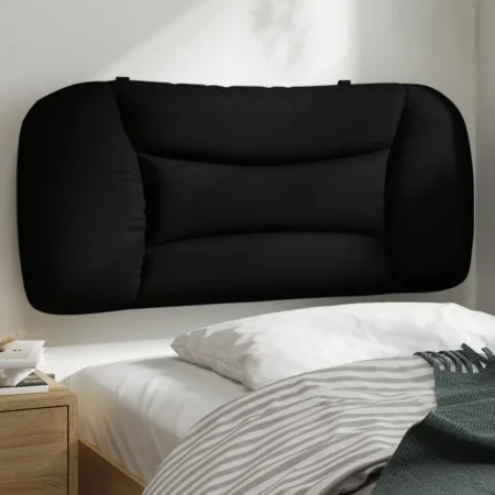Padded black fabric headboard 90 cm by , Headboards and footboards - Ref: Foro24-374539, Price: 33,05 €, Discount: %