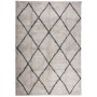 Alfombra pelo largo moderna PAMPLONA beige antracita 140x200 cm de , Alfombras - Ref: Foro24-375389, Precio: 60,80 €, Descuen...