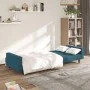 Sofá cama de 2 plazas terciopelo azul de , Sofás - Ref: Foro24-375936, Precio: 263,66 €, Descuento: %