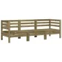 3-Sitzer-Gartensofa aus imprägniertem Kiefernholz von , Modulare Sofas für den Außenbereich - Ref: Foro24-838032, Preis: 146,...