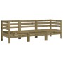 Sofá de jardín de 3 plazas madera de pino impregnada de , Sofás modulares de exterior - Ref: Foro24-838032, Precio: 146,70 €,...