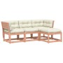 Juego de muebles jardín 4 pzas y cojines madera abeto Douglas de , Conjuntos de jardín - Ref: Foro24-3216913, Precio: 398,34 ...