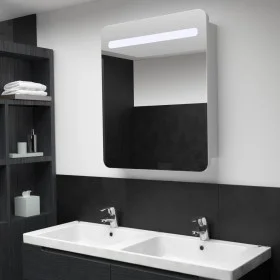 Bathroom cabinet with LED mirror 68x9x80 cm by vidaXL, bathroom vanities - Ref: Foro24-285119, Price: 162,49 €, Discount: %