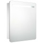 Mueble de baño con espejo LED 68x9x80 cm de vidaXL, Tocadores de baño - Ref: Foro24-285119, Precio: 165,66 €, Descuento: %