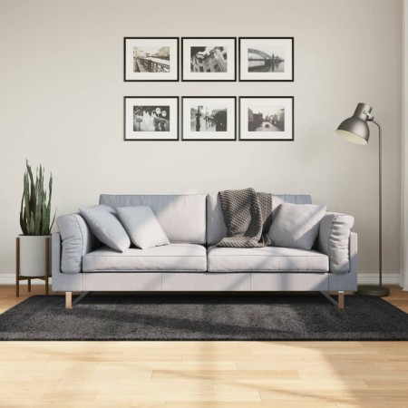 Alfombra peluda pelo largo moderna PAMPLONA antracita 100x200cm de , Alfombras - Ref: Foro24-375188, Precio: 42,92 €, Descuen...