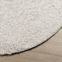 Alfombra peluda de pelo largo moderna PAMPLONA crema Ø 120 cm de , Alfombras - Ref: Foro24-375245, Precio: 34,56 €, Descuento: %