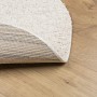 Alfombra peluda de pelo largo moderna PAMPLONA crema Ø 120 cm de , Alfombras - Ref: Foro24-375245, Precio: 34,56 €, Descuento: %