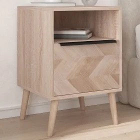 Finori Mesita de noche Lusk 61A roble Sonoma 38,5x38,5x57 cm de , Mesitas de noche - Ref: Foro24-377415, Precio: 148,13 €, De...
