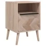 Finori Mesita de noche Lusk 61A roble Sonoma 38,5x38,5x57 cm de , Mesitas de noche - Ref: Foro24-377415, Precio: 148,13 €, De...