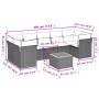 Set de sofás de jardín y cojines 8 piezas ratán sintético beige de , Conjuntos de jardín - Ref: Foro24-3255841, Precio: 517,9...