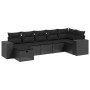 Set de sofás de jardín 8 piezas y cojines ratán sintético negro de , Conjuntos de jardín - Ref: Foro24-3265186, Precio: 442,0...