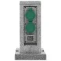 Garden plug with plastic column sunset sensor by vidaXL, wall sockets - Ref: Foro24-46356, Price: 44,44 €, Discount: %