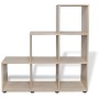 Estantería librería en forma de escalera 107 cm blanca en Librerías y estanterías | Comprar online en Foru.es