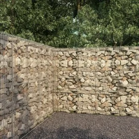 Muro de gaviones con cubierta acero galvanizado 300x50x200 cm de vidaXL, Paneles de vallas - Ref: Foro24-145090, Precio: 227,...