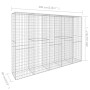 Muro de gaviones con cubierta acero galvanizado 300x50x200 cm de vidaXL, Paneles de vallas - Ref: Foro24-145090, Precio: 245,...