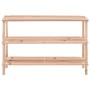 Zapatero de 3 alturas madera maciza de abeto de vidaXL, Zapateros y organizadores de calzado - Ref: Foro24-285200, Precio: 22...