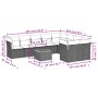 Set de sofás de jardín 10 pzas con cojines ratán sintético gris de , Conjuntos de jardín - Ref: Foro24-3256151, Precio: 593,8...