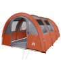 Tienda de camping con túnel 4 personas impermeable gris naranja de , Tiendas de campaña - Ref: Foro24-94402, Precio: 226,96 €...