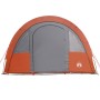 Tienda de camping con túnel 4 personas impermeable gris naranja de , Tiendas de campaña - Ref: Foro24-94402, Precio: 226,96 €...