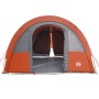 Tienda de camping con túnel 4 personas impermeable gris naranja de , Tiendas de campaña - Ref: Foro24-94402, Precio: 226,96 €...