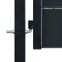 Anthracite gray PVC and steel fence gate 100x101 cm by vidaXL, garden gates - Ref: Foro24-145233, Price: 195,62 €, Discount: %