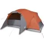 Tienda familiar Crossvent 8 personas impermeable gris y naranja de , Tiendas de campaña - Ref: Foro24-94423, Precio: 167,90 €...