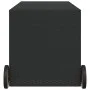 Caja de almacenaje jardín con ruedas ratán sintético negro 283L de , Cajas de almacenaje para exteriores - Ref: Foro24-365316...