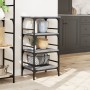 Carrito de cocina madera ingeniería gris Sonoma 45x35x89,5 cm de , Carros de cocina y comedor - Ref: Foro24-842329, Precio: 5...