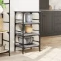 Sonoma gray engineered wood kitchen cart 45x35x89.5 cm by , Kitchen and dining carts - Ref: Foro24-842329, Price: 57,14 €, Di...