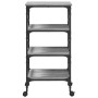Carrito de cocina madera ingeniería gris Sonoma 45x35x89,5 cm de , Carros de cocina y comedor - Ref: Foro24-842329, Precio: 5...