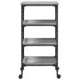 Sonoma gray engineered wood kitchen cart 45x35x89.5 cm by , Kitchen and dining carts - Ref: Foro24-842329, Price: 57,14 €, Di...