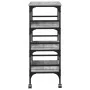 Sonoma gray engineered wood kitchen cart 45x35x89.5 cm by , Kitchen and dining carts - Ref: Foro24-842329, Price: 57,14 €, Di...